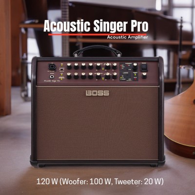 BOSS Acoustic Singer Pro Acoustic Amplifier