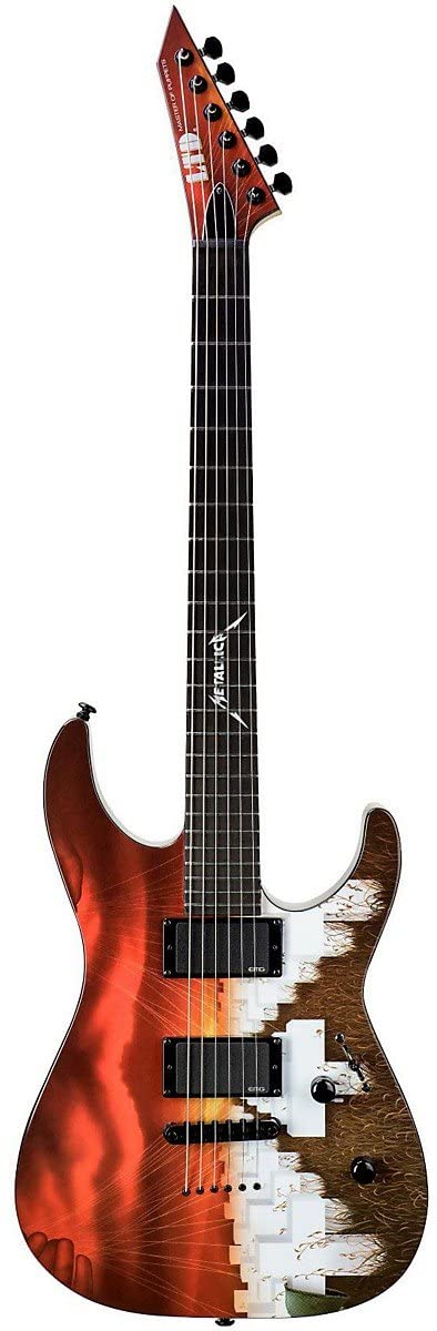 esp master of puppets guitar