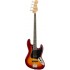 FENDER RARITY FLAME ASH TOP JAZZ BASS PLASMA RED BURST