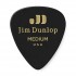 DUNLOP CELLULOID BLACK PICK MEDIUM 483-03MD