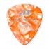 DUNLOP CELLULOID ORANGE PEARLOID PICK HEAVY 483-08HV