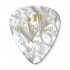 DUNLOP CELLULOID WHITE PEARLOID PICK HEAVY 483-04HV