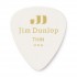 DUNLOP CELLULOID WHITE PICK THIN 483-01TH