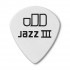 DUNLOP TORTEX® WHITE JAZZ III PICK 1.14MM 478-114