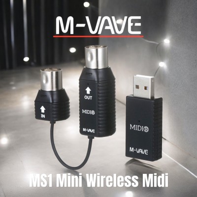 M-VAVE MS1 Mini Wireless Midi