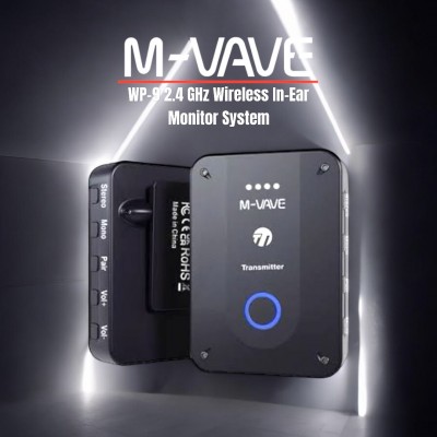 M-VAVE WP-9 2.4 GHz Wireless In-Ear Monitor System