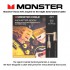 Monster Rock 21ft Angled to Straight Instrument Cable