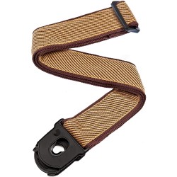 Planet Waves Lock Guitar Strap 50PLB06 Tweed