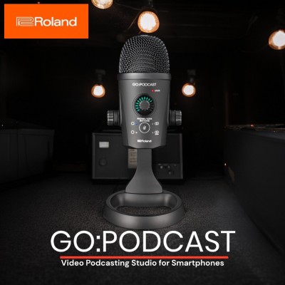 Roland Go Podcast Condenser Microphone
