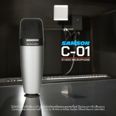 Samson C01 studio condenser microphone