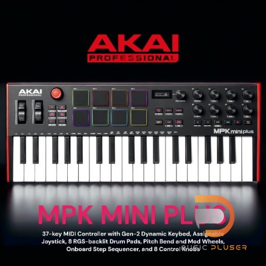 Akai MPK Mini Plus 37-key MIDI Controller