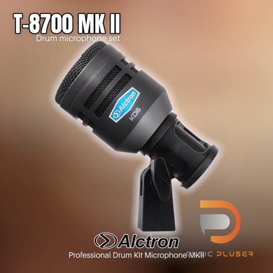 ไมค์กลองยกชุด Alctron T8700 Professional Drum Kit Microphone MKII