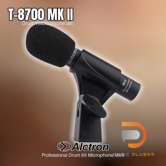 ไมค์กลองยกชุด Alctron T8700 Professional Drum Kit Microphone MKII