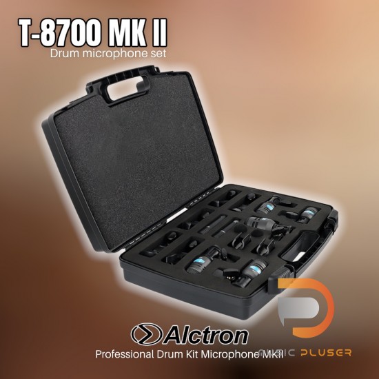 ไมค์กลองยกชุด Alctron T8700 Professional Drum Kit Microphone MKII