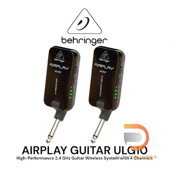 BEHRINGER Airplay Guitar ULG10 Wireless Guitar System  ไวเลสกีตาร์ 