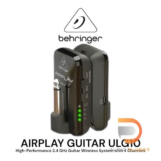 BEHRINGER Airplay Guitar ULG10 Wireless Guitar System  ไวเลสกีตาร์ 