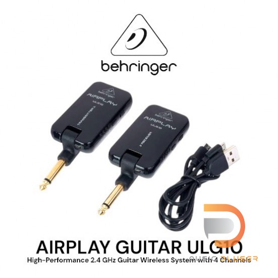 BEHRINGER Airplay Guitar ULG10 Wireless Guitar System  ไวเลสกีตาร์ 