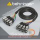 BEHRINGER GMX300, GMX500 8-Way Multicore Cable