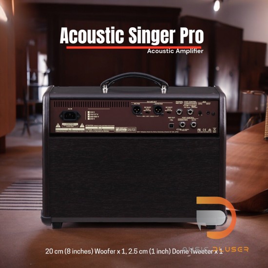 BOSS Acoustic Singer Pro Acoustic Amplifier