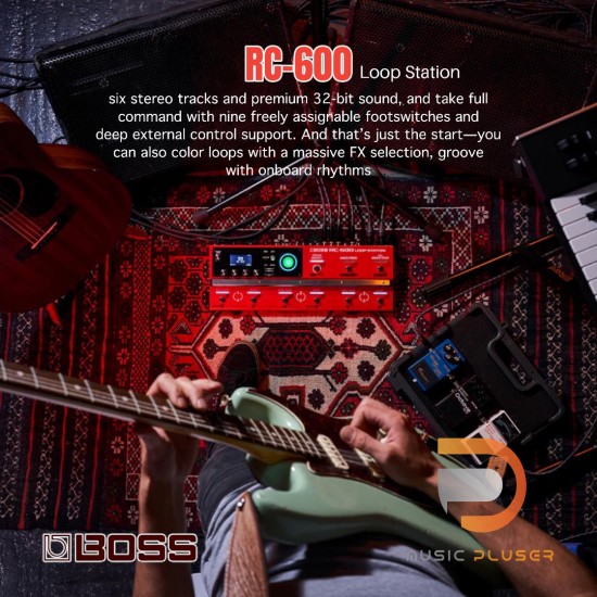 เอฟเฟคกีตาร์ Boss RC-600 Loop Station