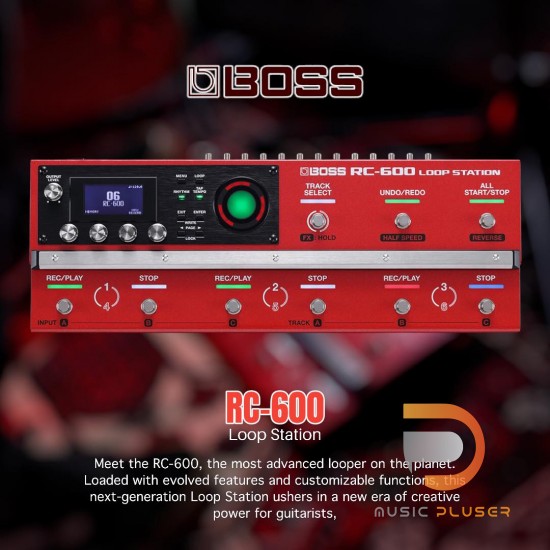 เอฟเฟคกีตาร์ Boss RC-600 Loop Station