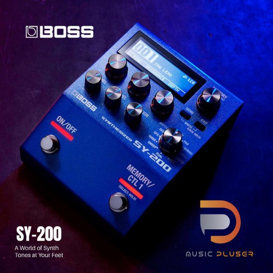 เอฟเฟ็คกีตาร์ Boss SY-200 Synthesizer