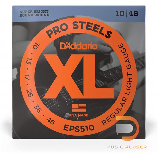 D’Addario EPS510 ProSteels Regular Light 010-046