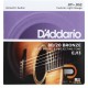 สายกีตาร์โปร่ง D’Addario EJ13 80/20 Bronze Custom Light 011-052