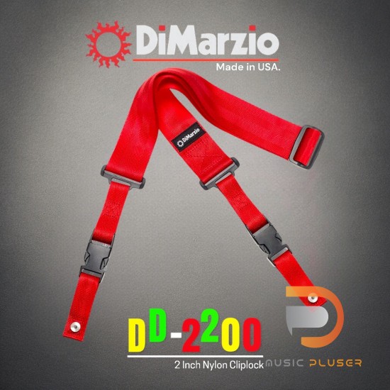 Dimarzio 2 Inch DD-2200 Nylon Cliplock