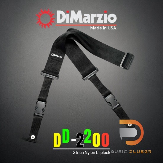 Dimarzio 2 Inch DD-2200 Nylon Cliplock