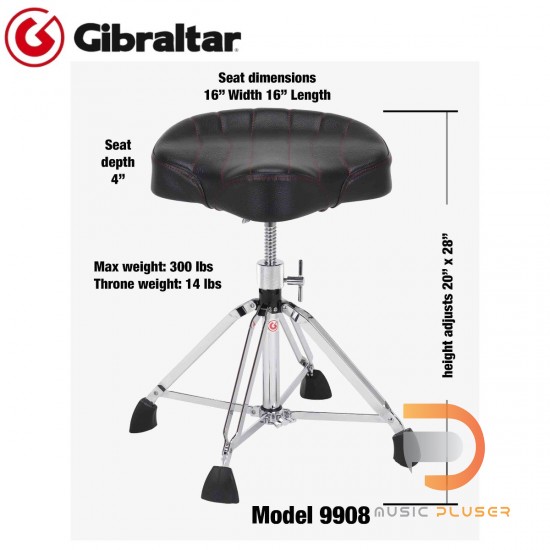 Gibraltar 9908 Drum Throne 4 ขา