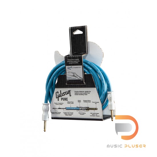 Gibson Instrument Cable 12-Foot (Blue)