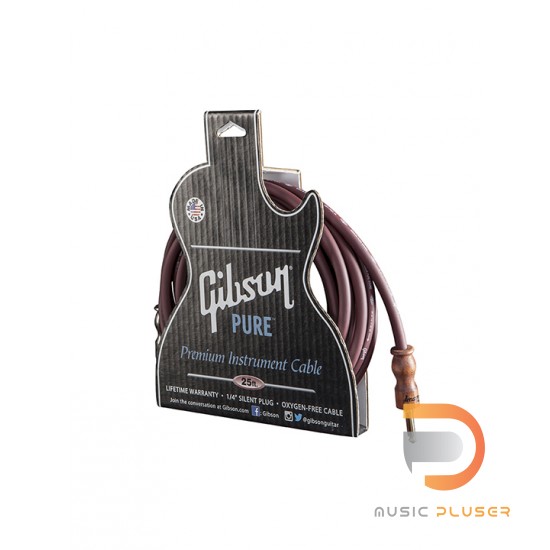 Gibson Instrument Cable 25-Foot (Cherry)