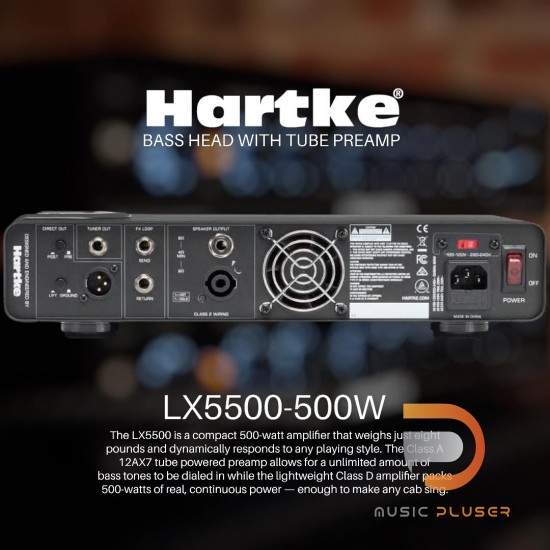 แอมป์เบส Hartke LX5500-500W Bass Head