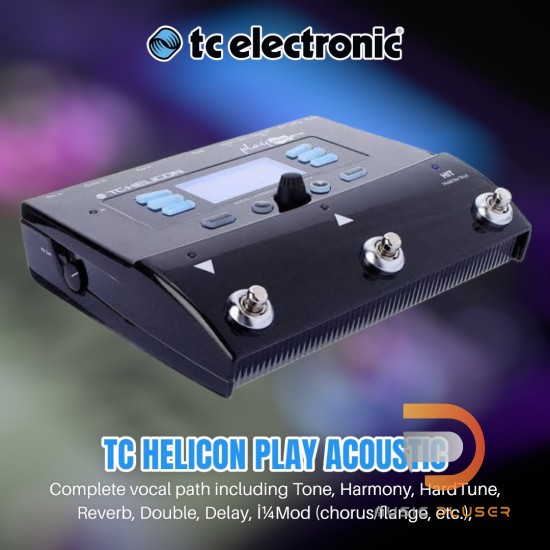 เอฟเฟคร้องและเอฟเฟคกีต้าร์ไฟฟ้า TC Helicon Play Electric – เบ๊