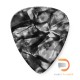 DUNLOP CELLULOID BLACK PEARLOID PICK MEDIUM 483-02MD