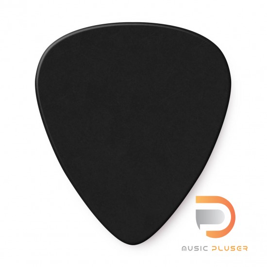 DUNLOP CELLULOID BLACK PICK MEDIUM 483-03MD