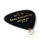 DUNLOP CELLULOID BLACK PICK MEDIUM 483-03MD