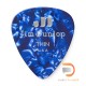 DUNLOP CELLULOID BLUE PEARLOID PICK THIN 483-10TH