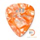 DUNLOP CELLULOID ORANGE PEARLOID PICK HEAVY 483-08HV