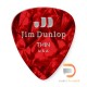 DUNLOP CELLULOID RED PEARLOID PICK THIN 483-09TH