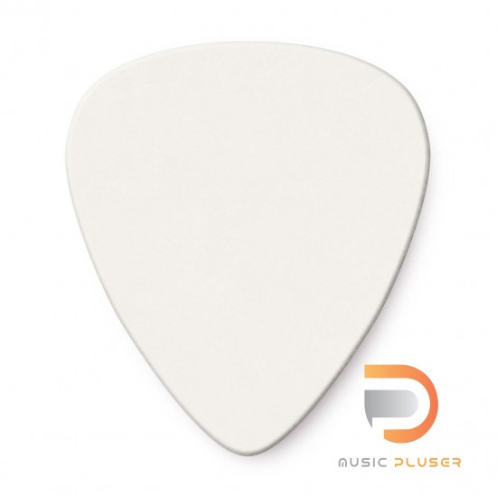 DUNLOP CELLULOID WHITE PICK MEDIUM 483-01MD