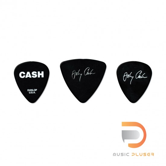 DUNLOP JOHNNY CASH SIGNATURE MEDIUM GAUGE PICK TIN JCPT03M