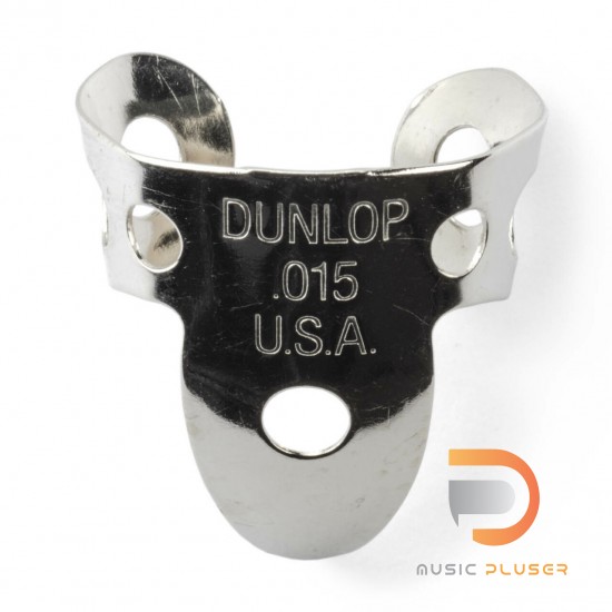 DUNLOP NICKEL SILVER FINGER & THUMBPICKS .015 IN 33-015