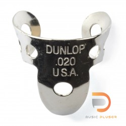 DUNLOP NICKEL SILVER FINGER & THUMBPICKS .020 IN 33-020