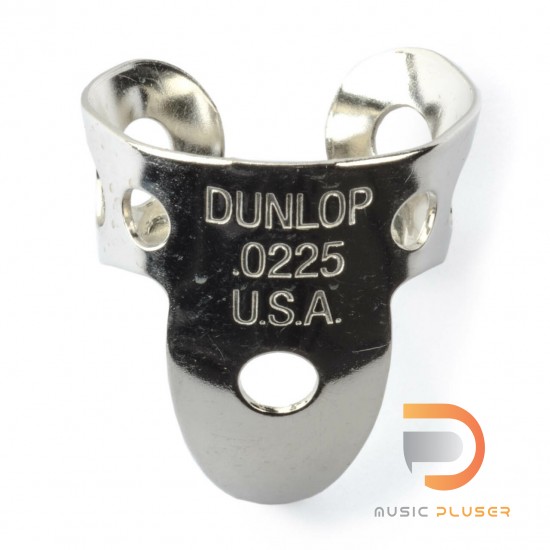 DUNLOP NICKEL SILVER FINGER & THUMBPICKS .0225 IN 33-0225