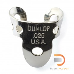 DUNLOP NICKEL SILVER FINGERPICKS .025 IN 33-025