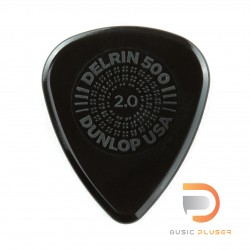 DUNLOP PRIMEGRIP® DELRIN 500 PICK 2.0MM 450-200