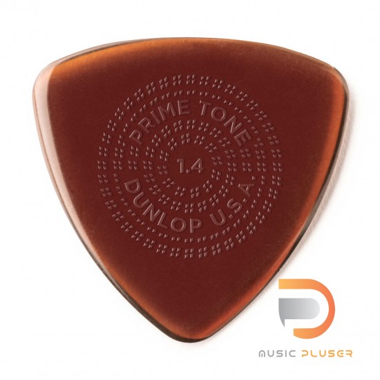 DUNLOP PRIMETONE® TRIANGLE GRIP PICK 1.4MM 512-140