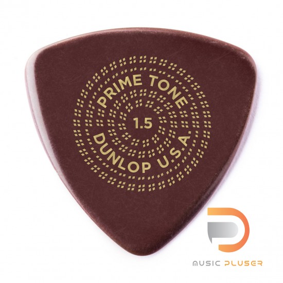 DUNLOP PRIMETONE® TRIANGLE SMOOTH PICK 1.5MM 513-150